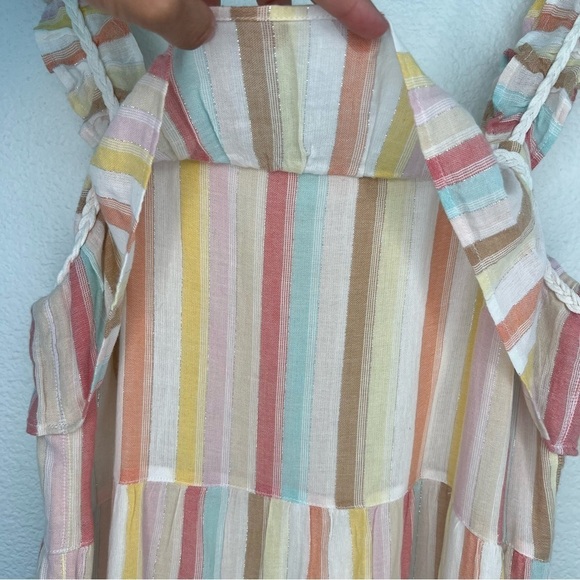 Sezane Multicolor Striped Dress - Picture 4 of 16